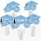 Big Dot of Happiness Light Blue 2026 Graduation Party Centerpiece Sticks - Table Toppers - Set of 15